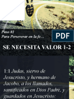 Perseverando con valor