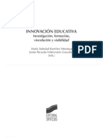 (Ramirez2017) Innovación Educativa - Investigación, Formación, Vinculación y Visibilidad (Índice) PDF