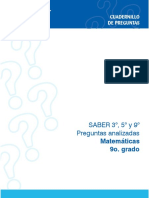Preguntas Analizadas Matematicas Saber 9 PDF