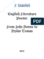 English Literature Poems PDF