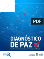 Diagnostico de Condiciones para La Construccion de Paz en Bogota - 2018 PDF