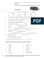 Money - The Basics: A. Put The Correct Word in Each Space