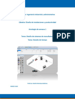 Antología Semana 1. Requerimiento para El Diseño de Instalaciones y Estudio de Tiempos PDF