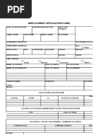 Employment Application Form: Licenses or Certified Membership To Any Trade/Profession