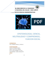 Epistemologia, Ciencia, Neutralidad y Compromiso - Funcion Social