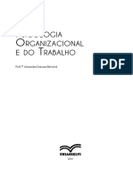 Psicologia Organizacional e Do Trabalho - Fala de Percepçao