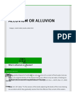 Alluvium or Alluvion PDF