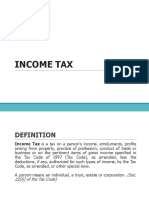 Income Tax On Individuals