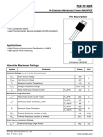 RU1H140R: N-Channel Advanced Power MOSFET