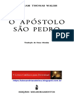 William Thomas Walsh - O Apóstolo São Pedro