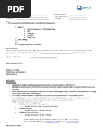 POEA E-Registration Sample Resume | PDF
