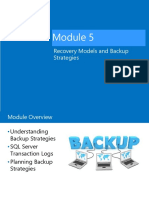 Recovery Models and Backup Strategies