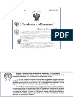 Bioseguridad Laboral ACTUALIZACIÓN DE CAMBIOS (RM-448-2020-MINSA)