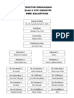 Struktur Organisasi SMK Salafiyah
