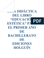 Guía Didáctica de Educacion Estetica