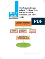 Membangun Bangsa Melalui Perilaku Taat, Kompetisi Dalam Kebaikan, Dan Etos Kerja