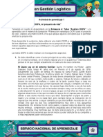 Ac Tividad 1 Evidencia - 7 - Matriz - Mi - DOFA - Mi - Proyecto - de - Vida