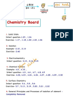 Chemistry Revised Board Syllabus PDF