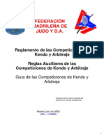 Reglamento de Competiciones y Arbitraje de Kendo