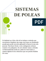SISTEMAS DE POLEAS - PPTM