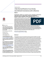 A Bat-Derived Putative Cross-Family PDF