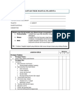 Contoh Daftar Tilik Manual Plasenta PDF