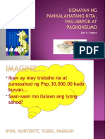 Ugnayan NG Pankalahatang Kita, Pag-Iimpok at Pagkonsumo