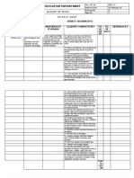 Course Outline Mathematics 6 Quarter 2