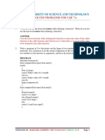 Solved Problems PDF