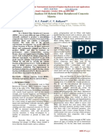 2012 Performance Evaluation of Hybrid Fiber Reinforced Concrete PDF