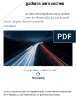 Tipos de Cargadores para Coches Eléctricos - Lovesharing PDF