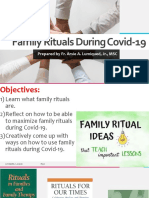 Maximizing Family Rituals During Covid-19