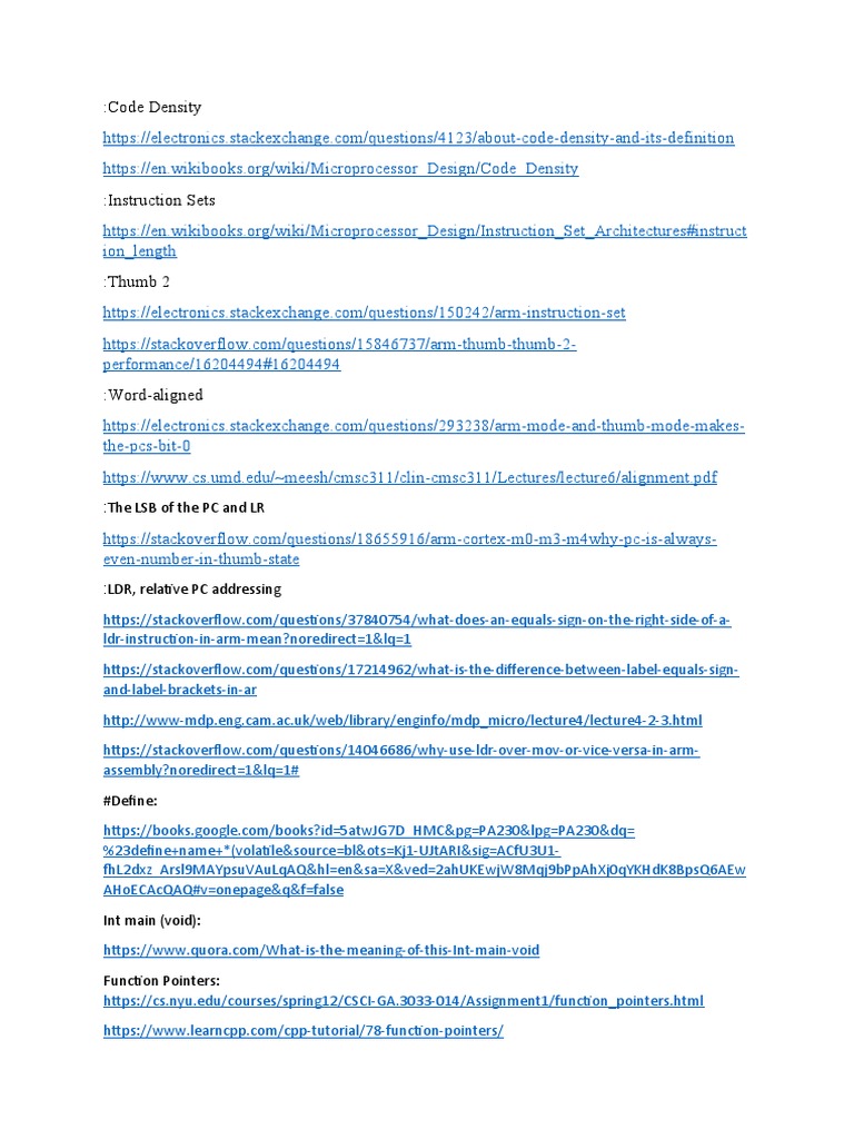 Understanding Code Density | PDF