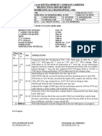 Oil & Gas Development Company Limited Production Department Righilong-16 (Chandawell # 05)