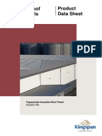 Product Data Sheet Insulated Roof & Wall Panels