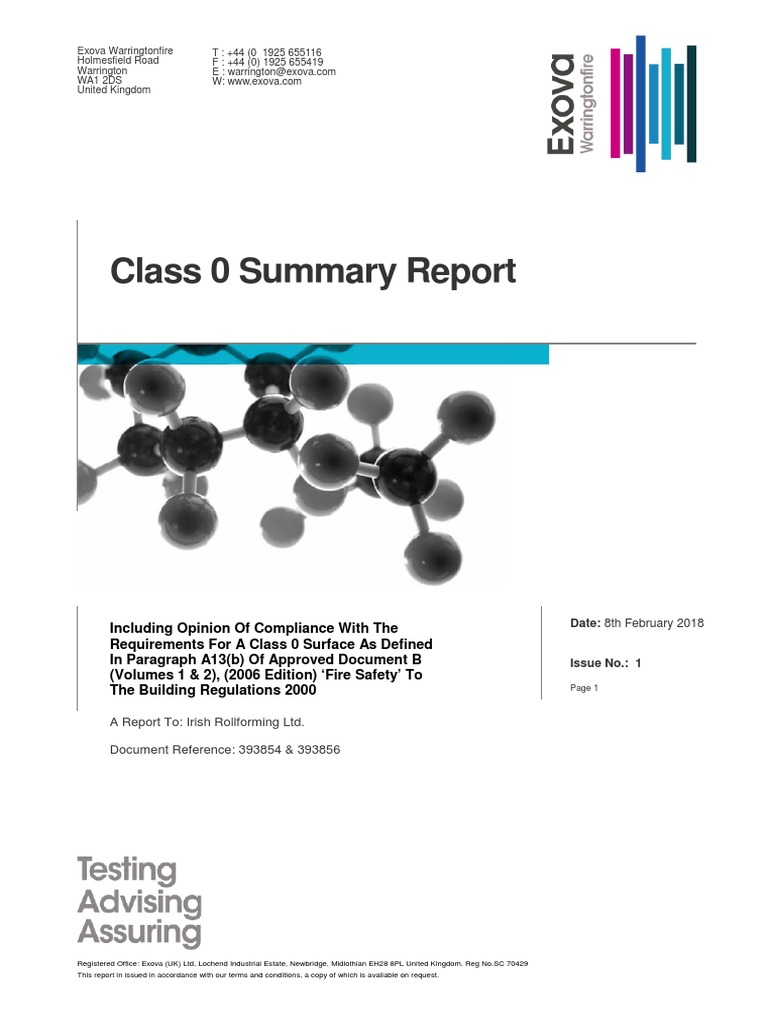 BS 476 Class 0 | PDF | Business
