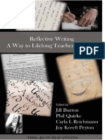 Burton Et Al Reflective Writing