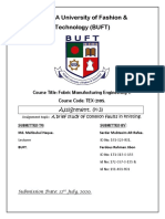 BGMEA University of Fashion & Technology (BUFT) : Assignment. (k-3)