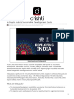 In Depth-India's Sustainable Development Goals: What Are SDG Goals?