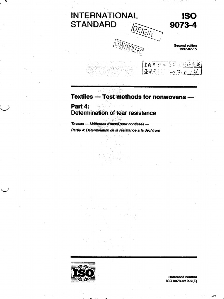 ISO 9073-4 - Cuong Do Khang Xe PDF | PDF