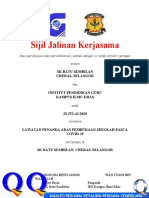 Sijil Jalinan Kerjasama FORMAT Landscape