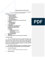 Horsepower & Design Parameters of GM Locomotive