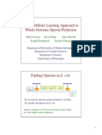 A Probabilistic Learning Approach To Whole-Genome Operon Prediction