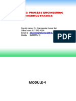 Che1003: Process Engineering Thermodynamics