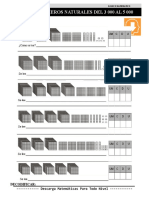 24 Números Naturales Del 3000 Al 5000 Segundo de Primaria
