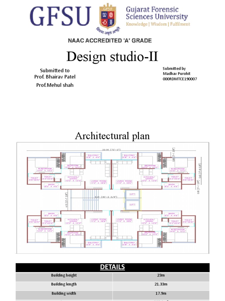 G+6 Residential Building Structural Design | PDF | Beam (Structure ...