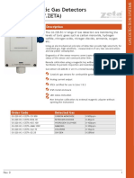 Analogue Toxic Gas Detectors (GS-220.BC.V.ZETA) : Description