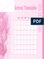 Timetable 11