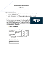 Group - Case 1 Assignment Marketing Conundrum