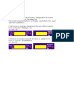 Resultant Force